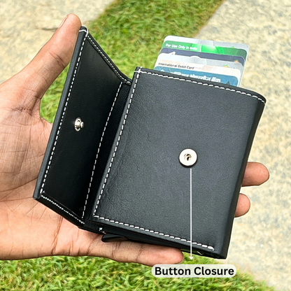 Leather Pop-Up Wallet