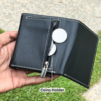 Leather Pop-Up Wallet