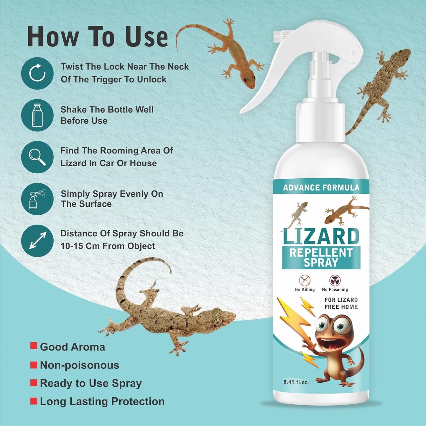 Skyzi™ Lizard Repellent Spray