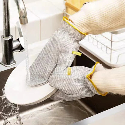 Reusable Wire Dishwashing Gloves
