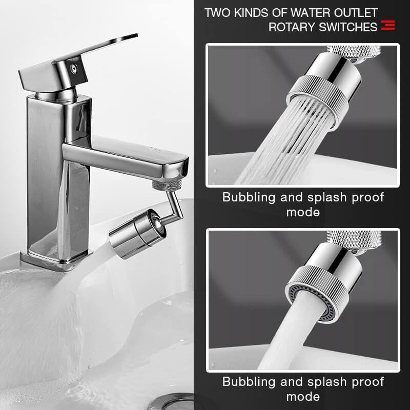 Universal splash Filter Faucet